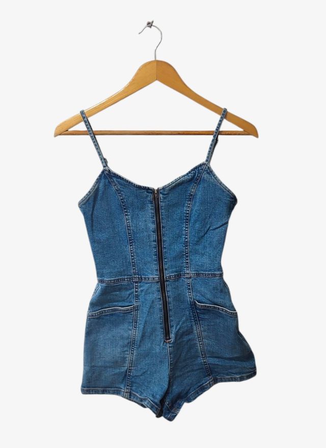 Mono vaquero corto Bershka mujer Talla S