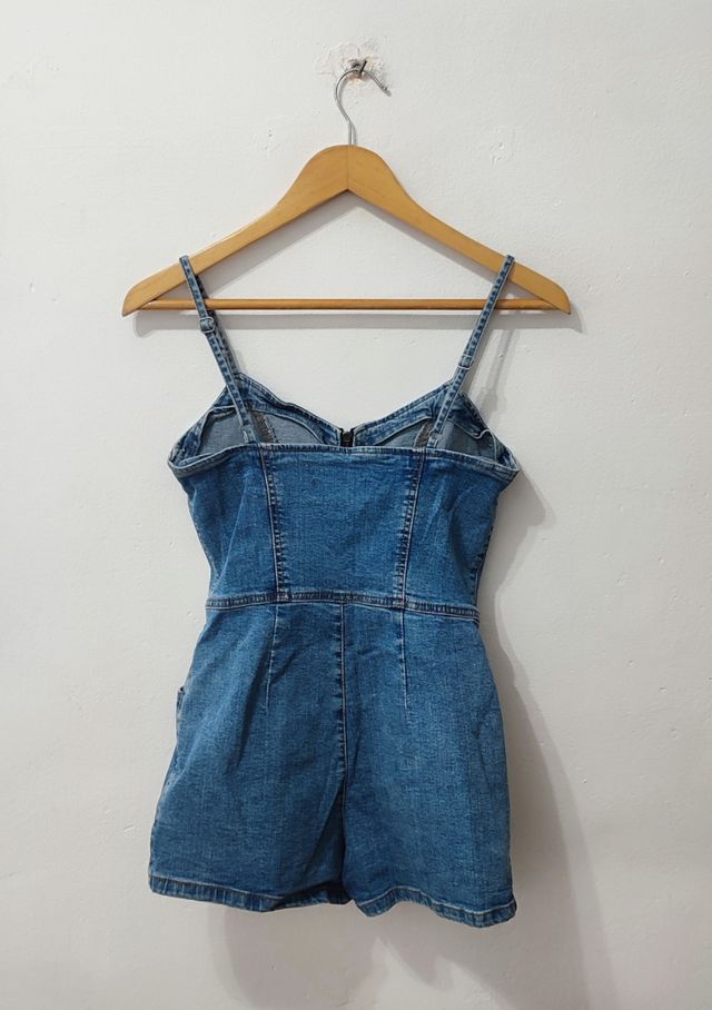 Mono vaquero corto Bershka mujer Talla S