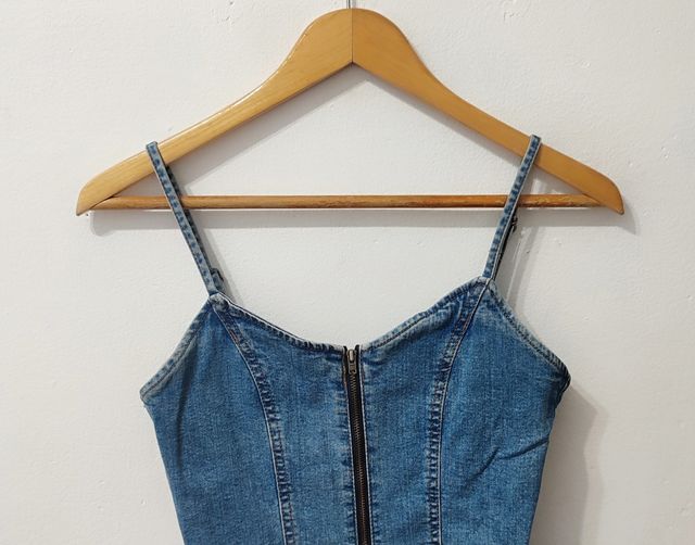 Mono vaquero corto Bershka mujer Talla S