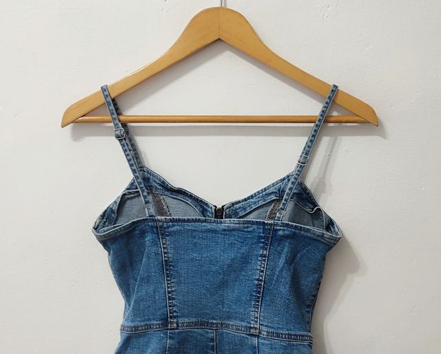 Mono vaquero corto Bershka mujer Talla S