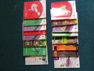Libros de primero y segundo de la ESO