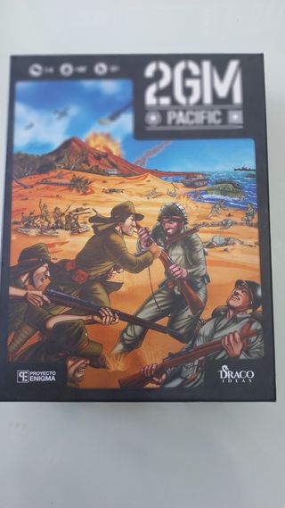 2GM Pacific Juego de Mesa. Wargame. Dracoideas 