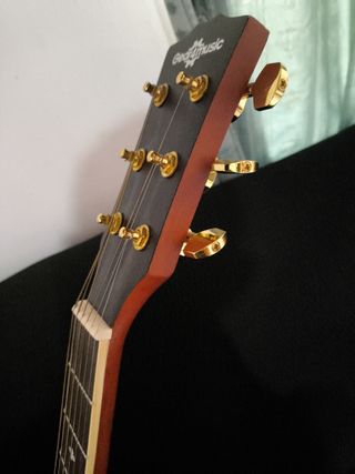 Guitarra Electroacústica Gear4music Negra