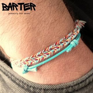 Pulseras Barter X150 Hombre Celeste Multicolor