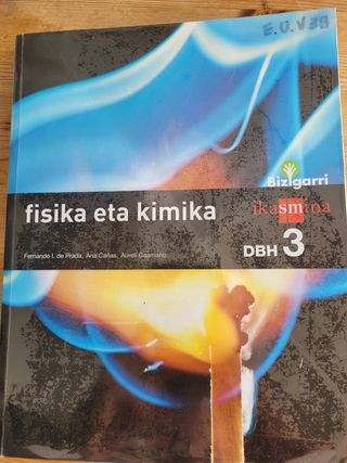 Fisika eta kimika. DBH 3. Bizigarri