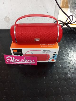 Altavoz Portátil T&G TG116C Rojo.....