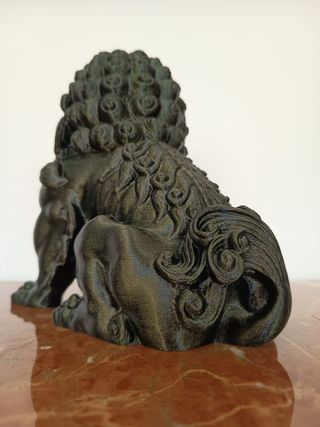 León Guardián Chino - Impresión 3D
