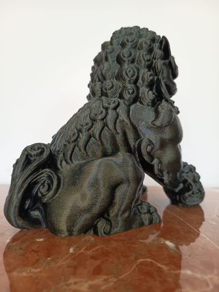 León Guardián Chino - Impresión 3D