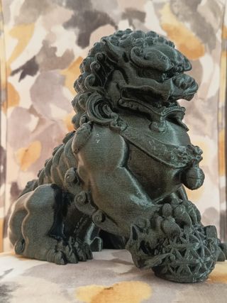 León Guardián Chino - Impresión 3D