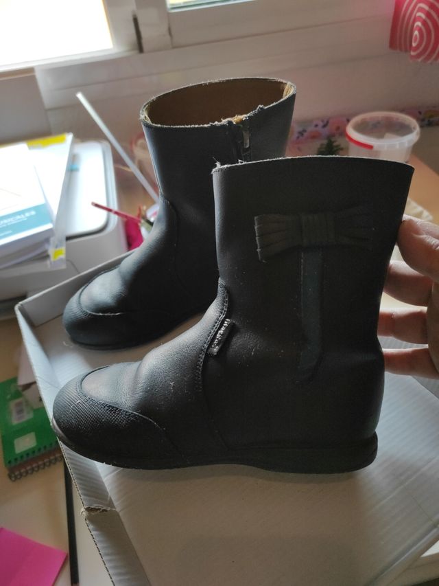 Zapato Bota  Infantil Titanitos Marino Talla 29