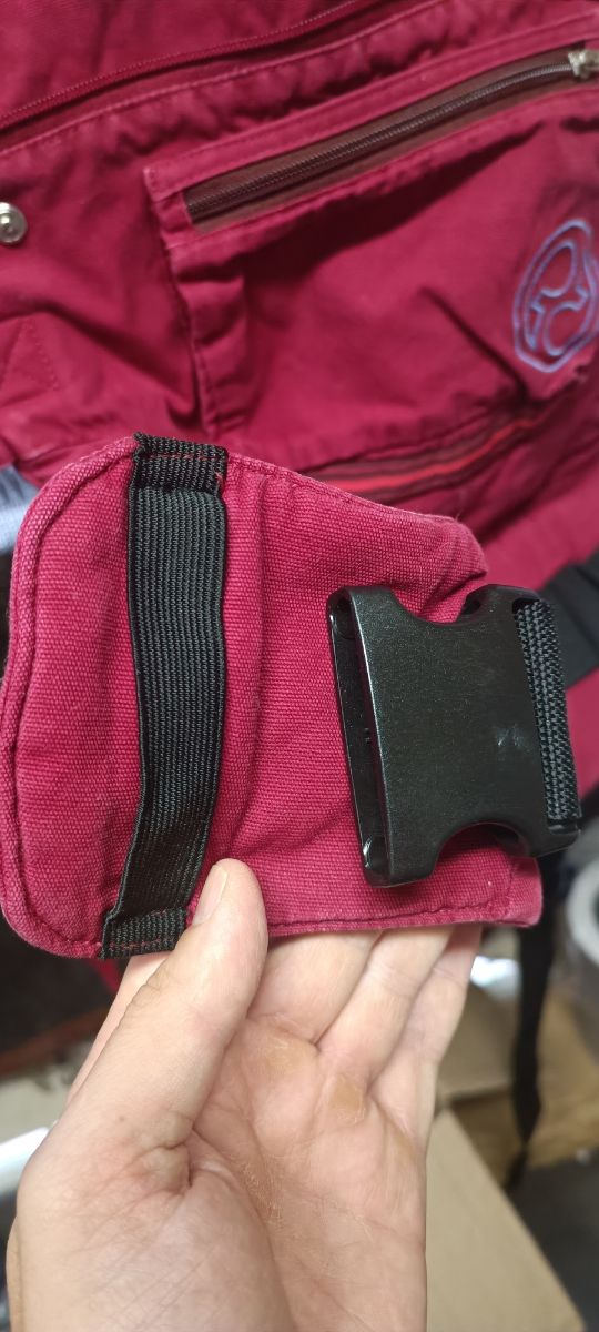 Mochila Portabebés Cybex Roja Algodón