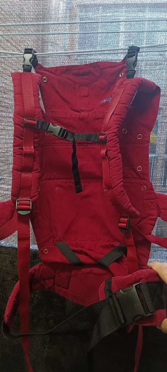 Mochila Portabebés Cybex Roja Algodón