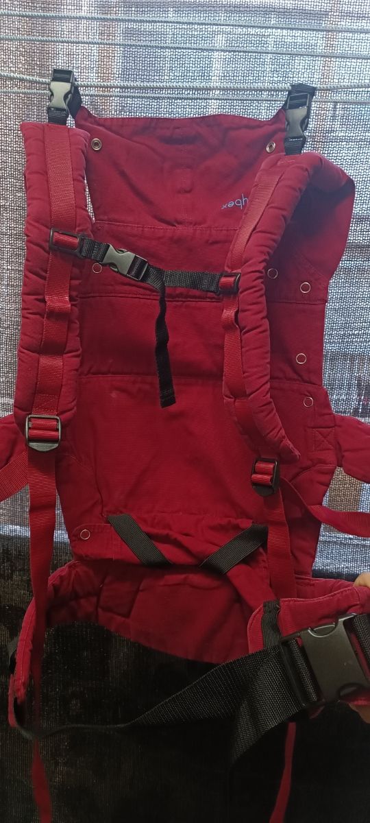 Mochila Portabebés Cybex Roja Algodón