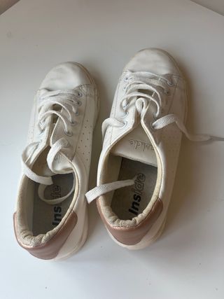 Bambas blancas con detalles