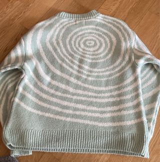 Sudadera Zara Menta y Turquesa