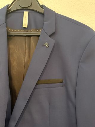Americana azul