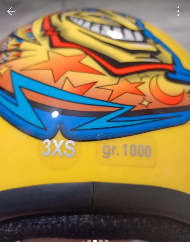 Casco AGV Valentino Rossi Sole Luna Tg. 3xs