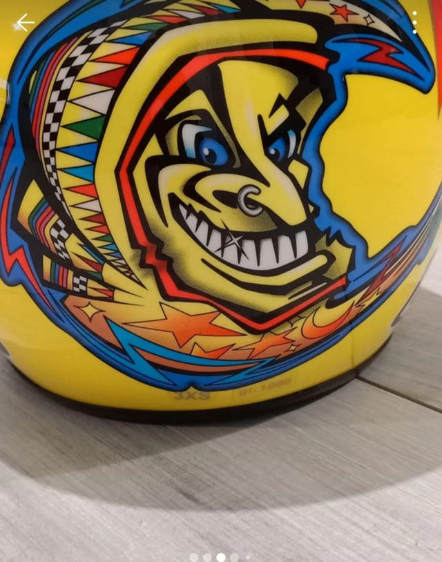 Casco AGV Valentino Rossi Sole Luna Tg. 3xs