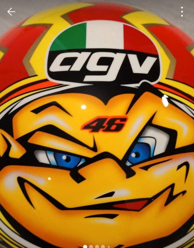 Casco AGV Valentino Rossi Sole Luna Tg. 3xs
