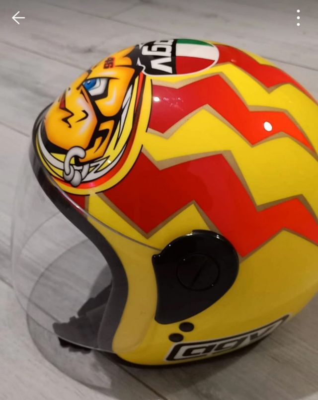 Casco AGV Valentino Rossi Sole Luna Tg. 3xs
