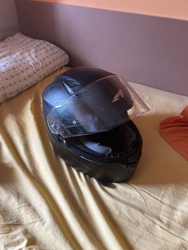 Casco Astone Negro Talla M