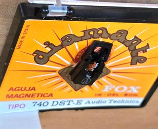 Aguja Tocadiscos Fox 740 DST-E Diamante/ELÍPTICA