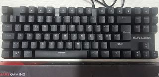 Teclado Mecánico Mars Gaming Negro