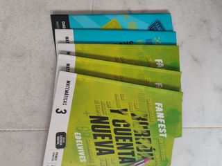 Lote libros texto 3° primaria Maristas