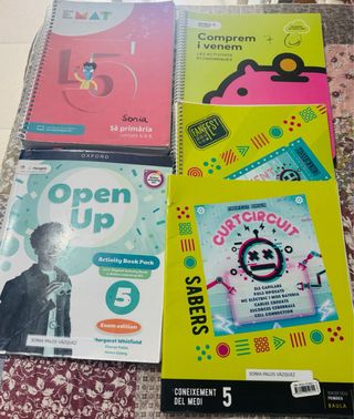 libros texto 5 primaria