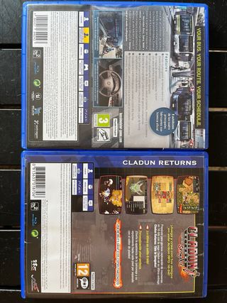 Juegos PS4 25€/unidad