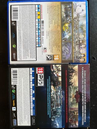 Juegos PS4 25€/unidad