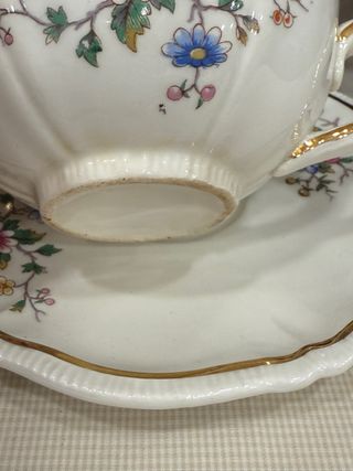 Juego de vajilla Longchamp Chantilly Francia