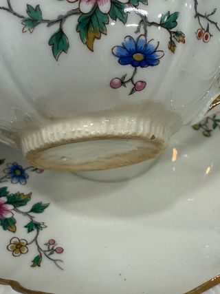 Juego de vajilla Longchamp Chantilly Francia