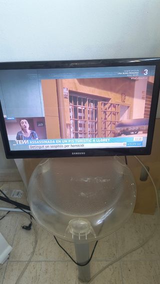 Televisión Samsung Negra