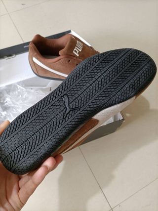 Puma Speedcat Marroni/Bianche Nuove mai indossate