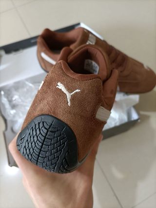 Puma Speedcat Marroni/Bianche Nuove mai indossate