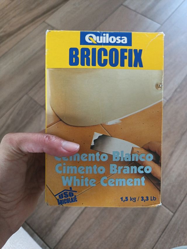Cemento Blanco Bricofix 1.5kg