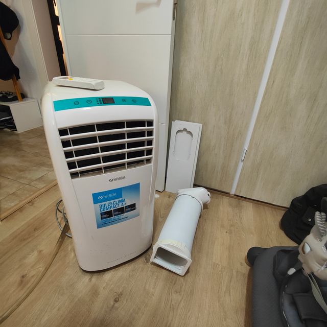 Aire Acondicionado Portátil Blanco.