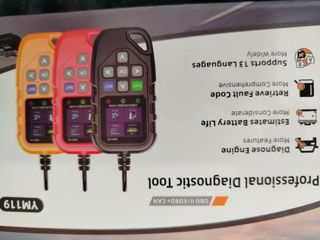 OBD II / EOBD+ CAN Diagnosis Coche Batería