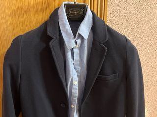 Blazer y camisa azul El Corte Inglés
