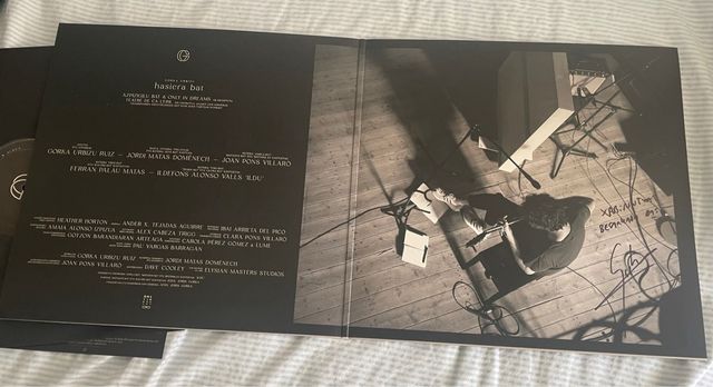 Vinilo Gorka Urbizu Hasiera Bat Dedicado
