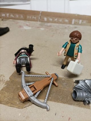 Playmobil Pirata y Aventurero con Accesorios