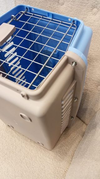 Caixa Transporte Animais Azul