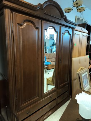 Armario 3 puertas madera