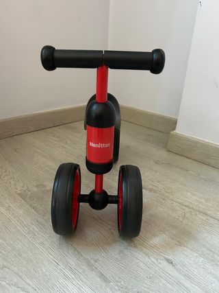 Bicicleta de aprendizaje Nenittos roja