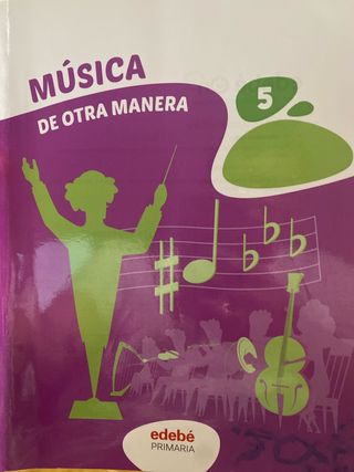 Libro Música 5to Grado Edebé Primaria