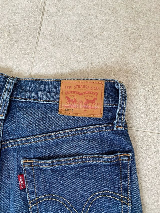 Vaqueros Levi's 501 S - Talla W26 L30