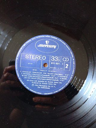 Vinilo Dio Holy Diver Heavy Metal