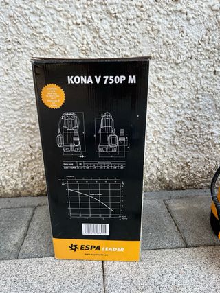 Bomba de agua ESPA KONA V 750P M