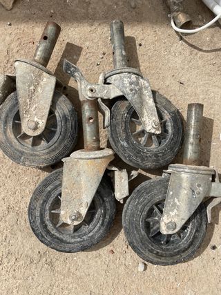 4 Ruedas para Andamio